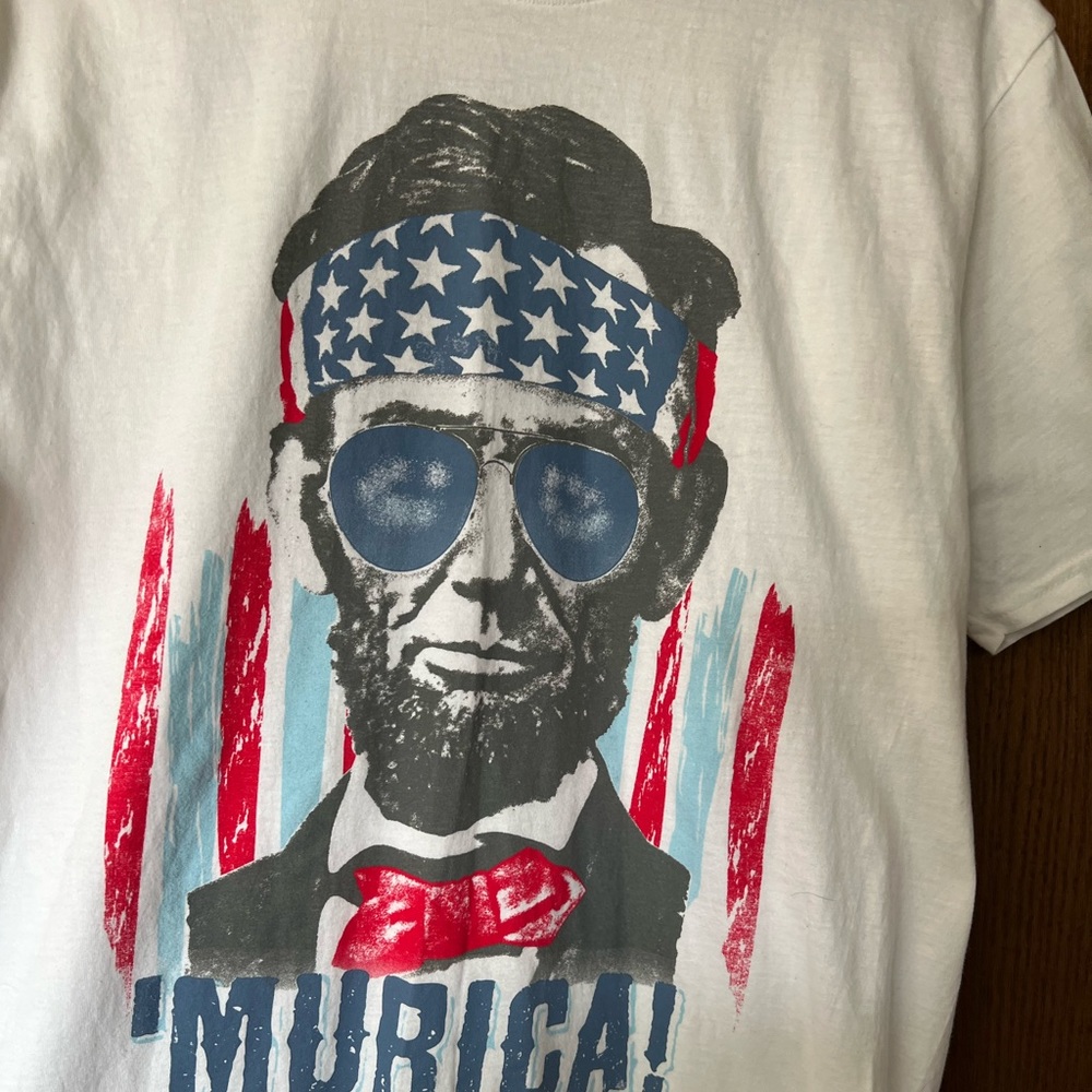 Humorous Murica T shirt! New, no tags. Bought as gift & it wasn’t their style.